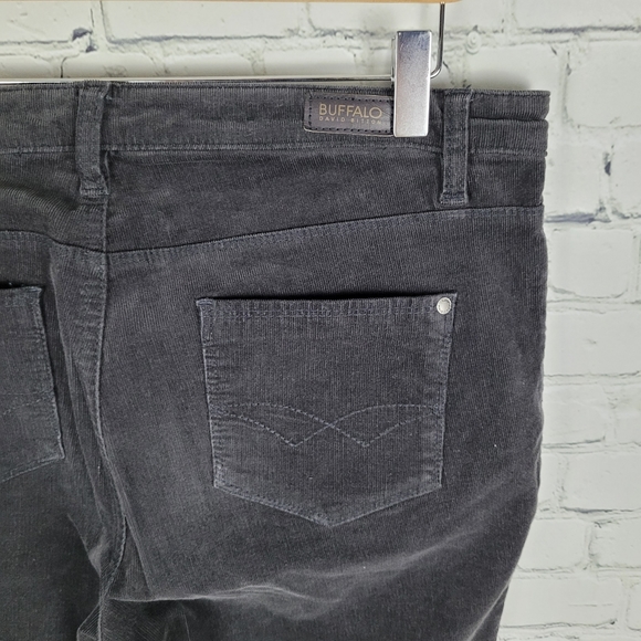 BUFFALO | Iron mid rise slim fit stretch micro corduroy pants - Picture 1 of 9